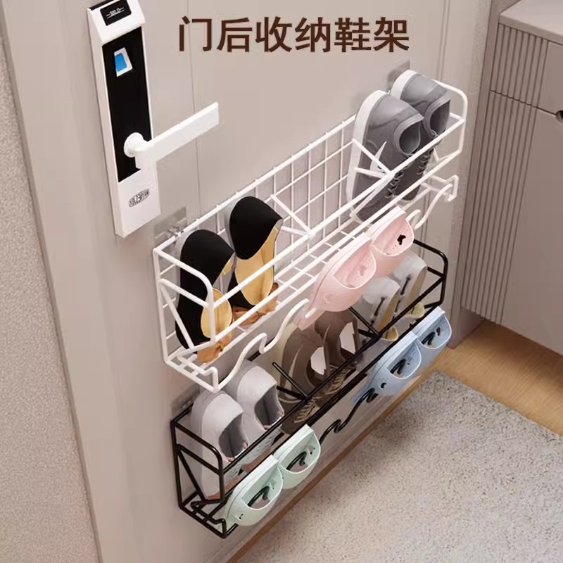 浴室拖鞋免打孔置物架