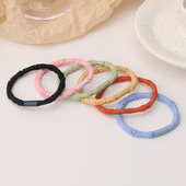 韩国简约头绳发饰森系发圈高弹力扎头发橡皮筋耐用皮套头饰品女