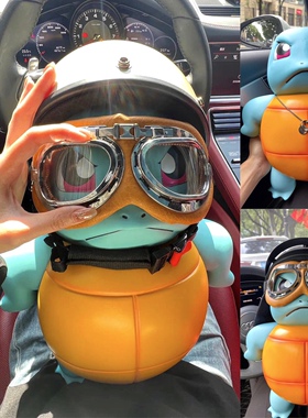 正品傲娇生气杰尼龟1比1可达鸭卡拉卡拉大号手办摆件生日公仔礼物