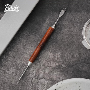 Bincoo咖啡拉花针专业304不锈钢花式勾花针意式拿铁雕花咖啡器具