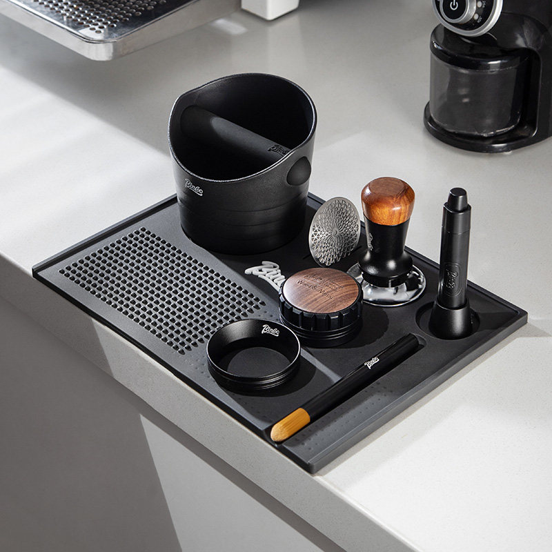 Bincoo咖啡压粉垫敲渣布粉器收纳配件意式工具全套沥水填压操作台,餐饮具,配套器具,淘宝优惠券,粉丝福利购,淘宝优惠卷