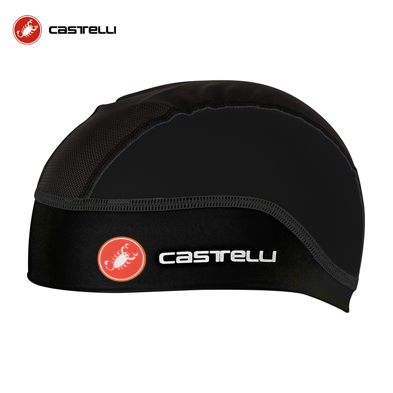 castelli防晒速干透气骑行小帽夏