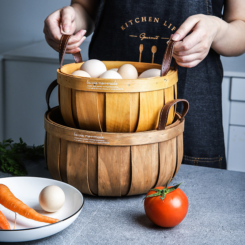 器居 日式手工编织木片收纳篮储物南瓜篮水果蔬菜篮面包篮手提篮|ruв категории кухня/посуда, кухонный Гаджет/кухня хранения, кухня хранения шельфа/кухня стойка, 果蔬置物架/篮/框 - от Buy2taobao.com для оказания профессиональной услуги покупки агента Taobao