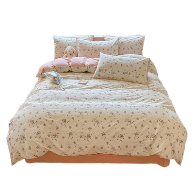 纯棉斜纹四件套小清新留学生床品