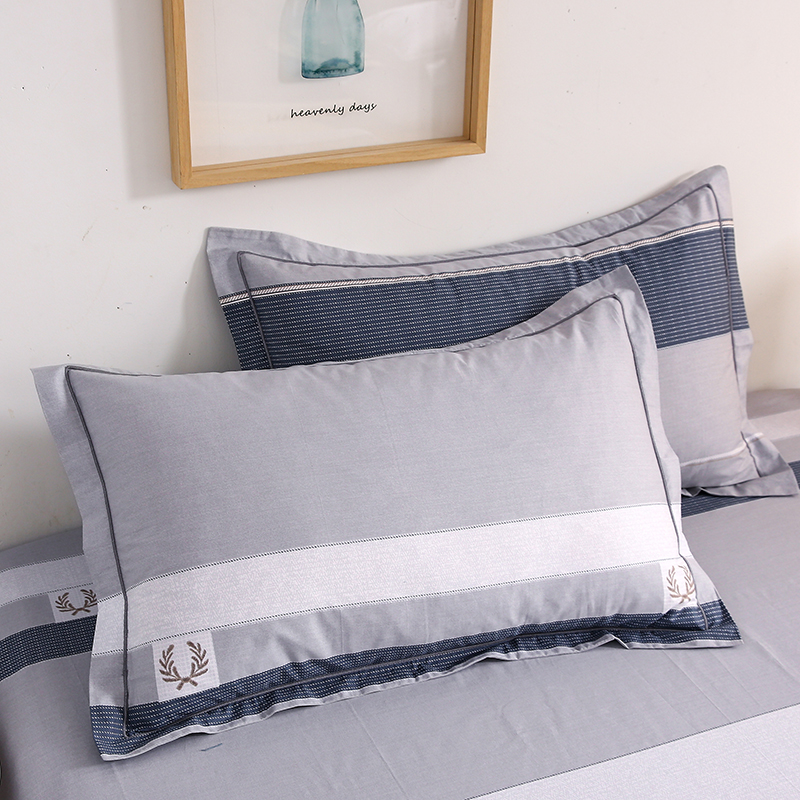 新疆棉枕套高支高密60支纯棉