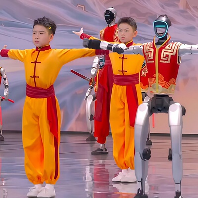 儿童武术表演舞BOT同款演出服