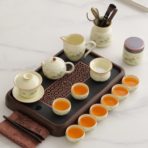 新款功夫茶具一整套家用泡茶