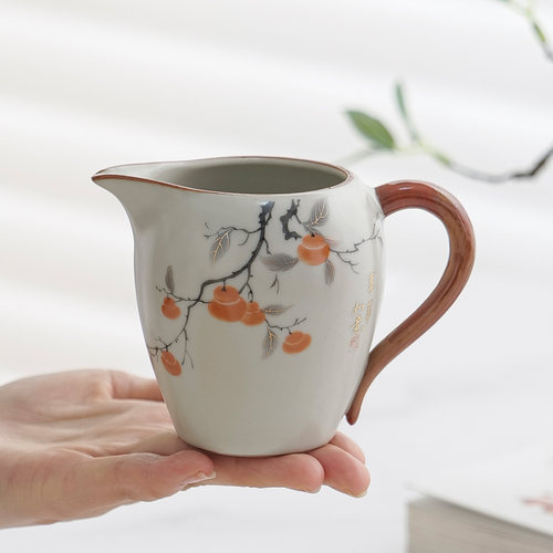 汝窑公道杯陶瓷公杯匀杯茶海