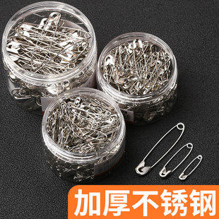老式安全别针固定衣服扣针小号/大号/超大回形针曲别针扣床单关针u型回扣锁针服装店吊牌挂针批发扣别针收腰
