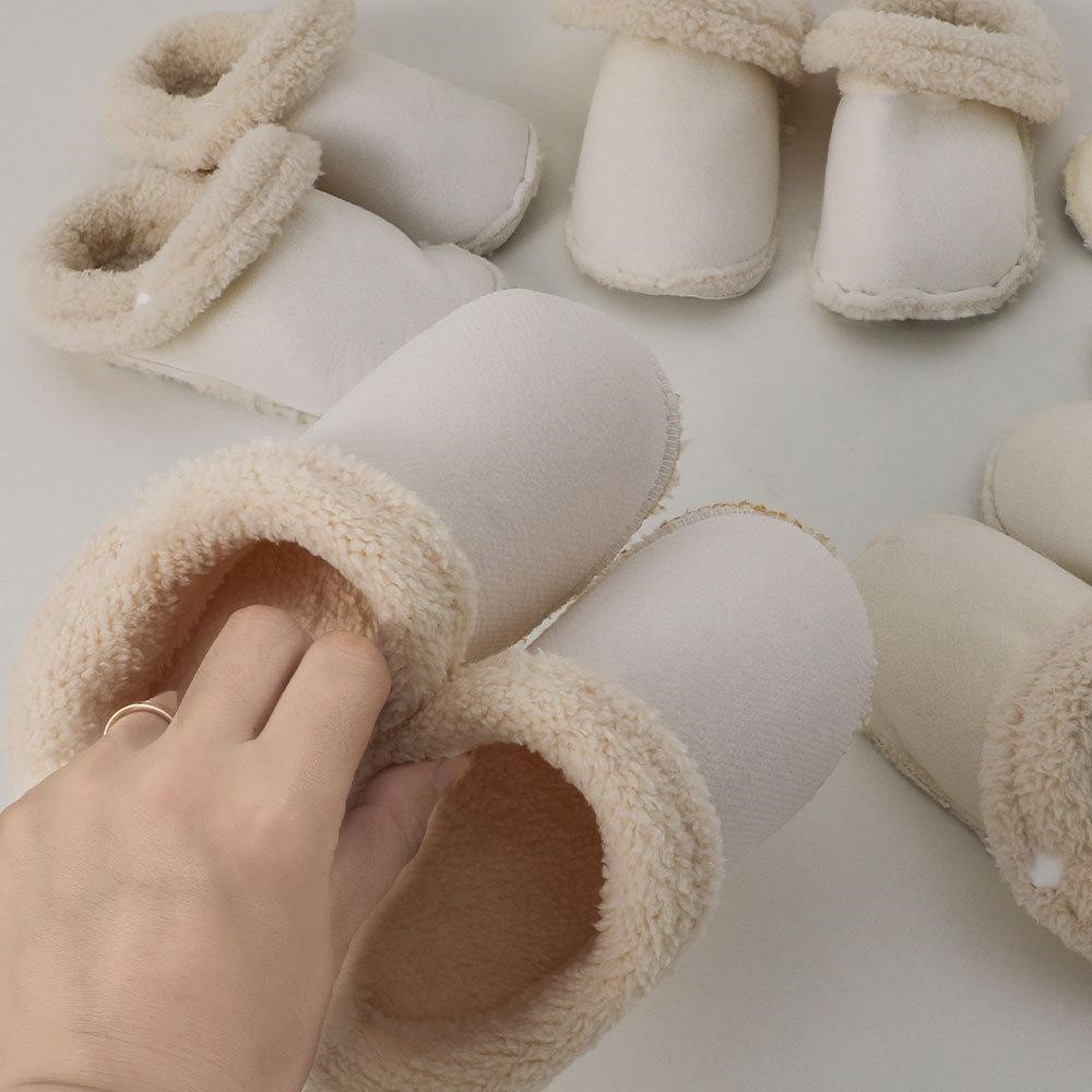 洞洞鞋加绒内胆男女毛绒可拆卸棉拖鞋冬季保暖鞋套垫儿童加厚内里