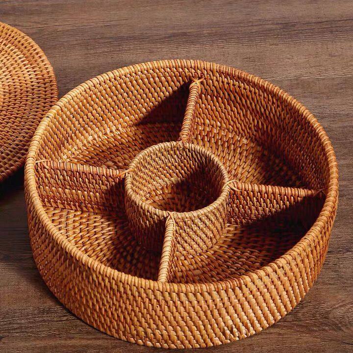 越南秋藤手工编织糖果盒家居藤编收纳盒桌面杂物零食坚果,收纳整理,桌面收纳盒,淘宝优惠券,粉丝福利购,淘宝优惠卷