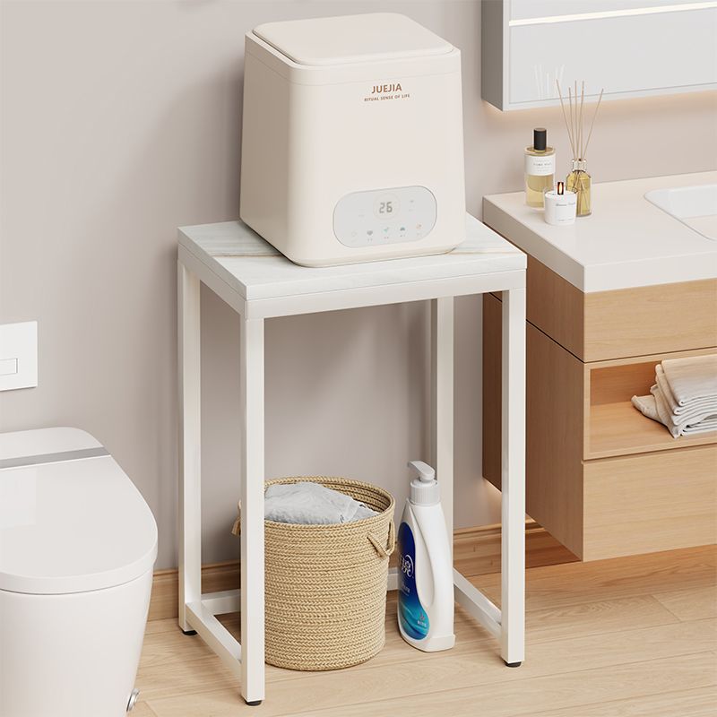 卫生间小型内衣洗衣机置物架马桶旁夹缝迷你烘干机增高底座收纳架