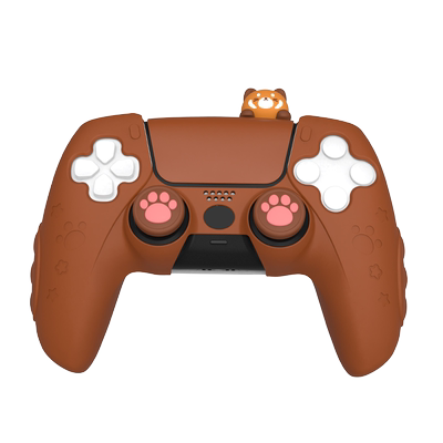 良值PS5手柄保护套装小熊设计