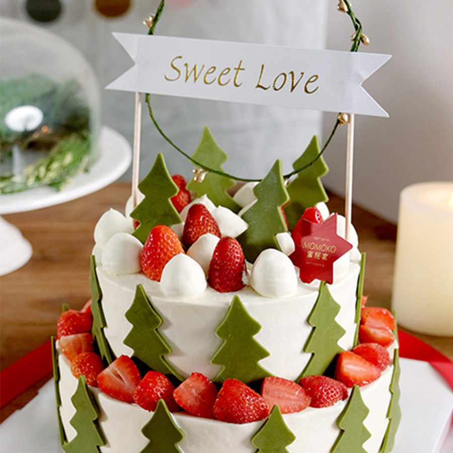 【北欧森林】双层蛋糕同城配送水果生日蛋糕儿童周岁创意祝寿蛋糕,零食/坚果/特产,生日/节日蛋糕,淘宝优惠券,粉丝福利购,淘宝优惠卷