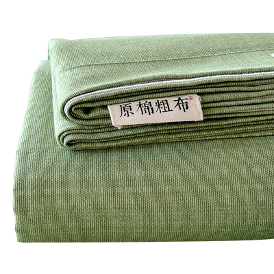 纯棉老粗布老人孩子加厚单人床单