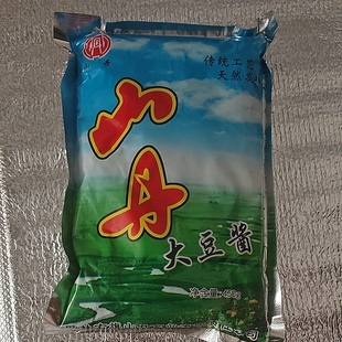 内蒙赤峰老字号山丹豆豉酱酿造酱油调味品山丹酱炖菜炸酱黄豆大酱