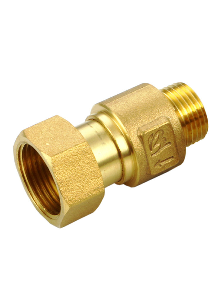 水表表前止回阀后自来水单向阀止水止逆阀家用自转水管防空转