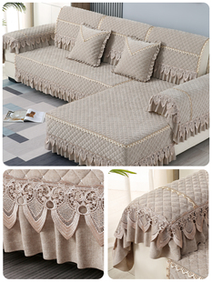 沙发套罩四季通用定制座欧式新中式三坐一贵妃全包新款2025沙发垫