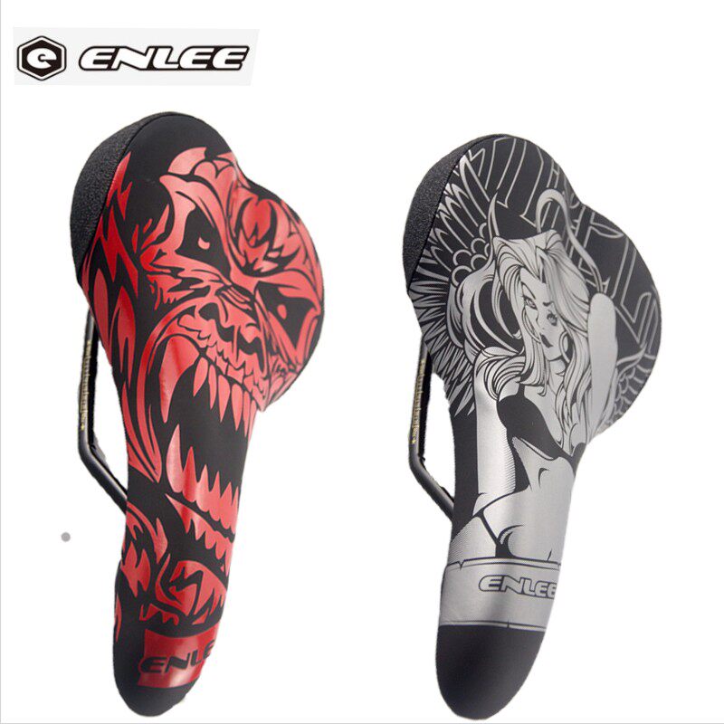 台湾 ENLEE山地自行车坐垫 公路车鞍座海绵加厚舒适柔软防水座包