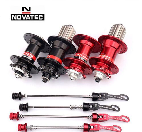 NOVATEC久裕D041/D042SB公路山地自行车4培林碟刹花鼓24/32/36孔