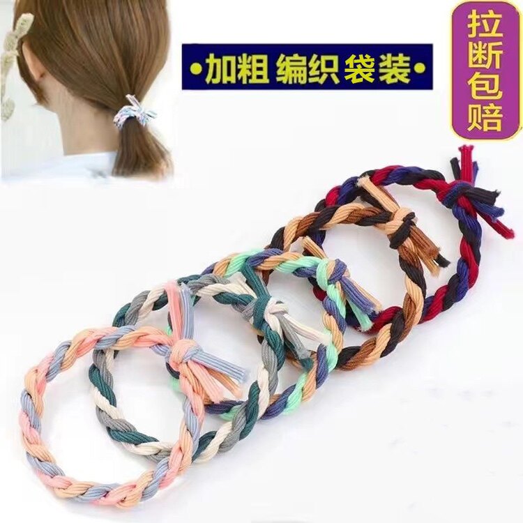 ins简约高弹力胶圈扎头发橡皮筋森系女头绳韩版气质手链网红发绳