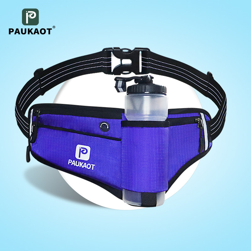 PAUKAOT新款跑步运动水壶腰包户外登山骑行男女多功能马拉松装备