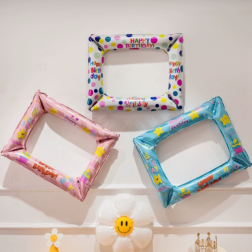 Брендовая фоторамка, воздушный шар, вечернее платье, Южная Корея