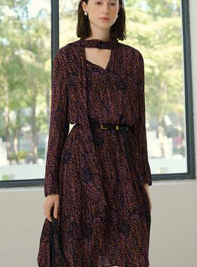 miss fantasy 飘带手帕连衣裙FCE4DRS009