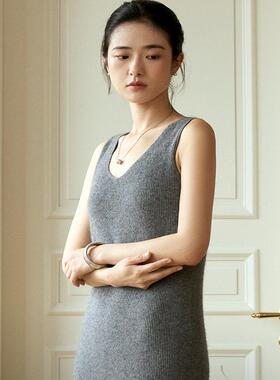 miss fantasy 浣熊绒毛衫连衣裙 FCE3WSD180