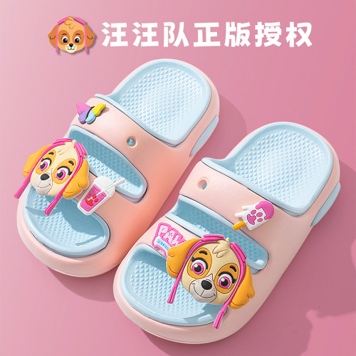 汪汪队儿童凉拖鞋正品防滑柔软夏