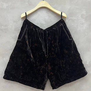 古蘭木-全松紧休闲加棉6分棉裤7304（长59臀围140）