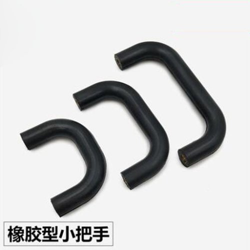 橡胶黑色微型把手U型拉手