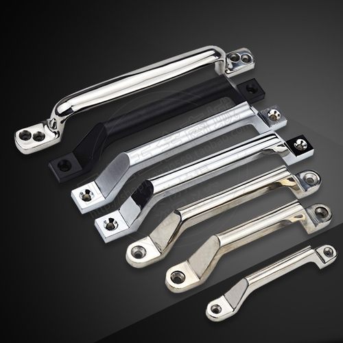 埃驰实心304不锈钢门弓形拉手