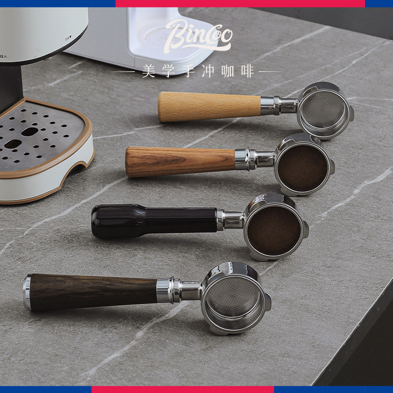 bincoo咖啡机手柄donlim东菱网易严选无底三耳手柄柏翠derlla摩飞