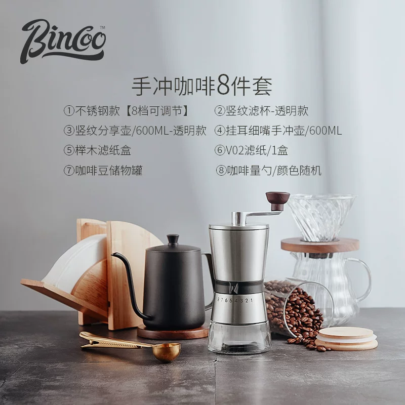 BinCoo кофемолка ручная кофемолка ручная кофемолка, ручной гранулятор портативная кофейная кофемашина