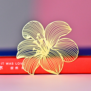 5.1元包邮  创意金属书签