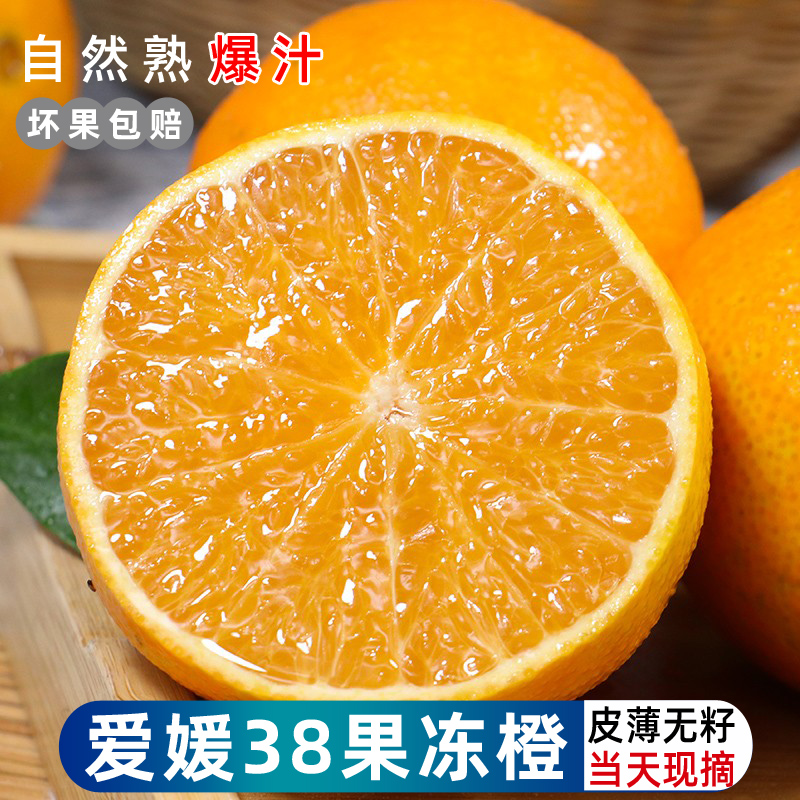 四川爱媛38号果冻橙子