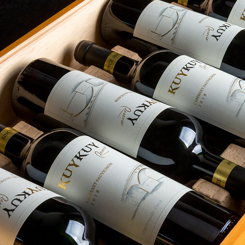 智利原瓶进口红酒整箱珍藏佳美娜/卡曼尼干红葡萄酒木箱装送礼6支