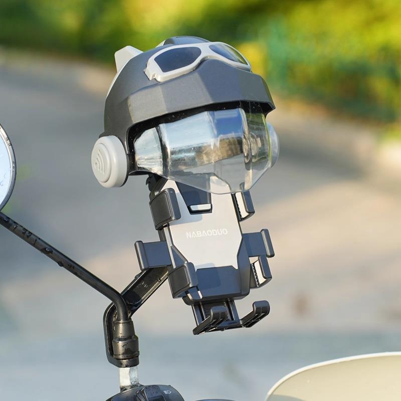 电动车手机支架山地自行车手机架2025新款防震防抖摩托车导航支架