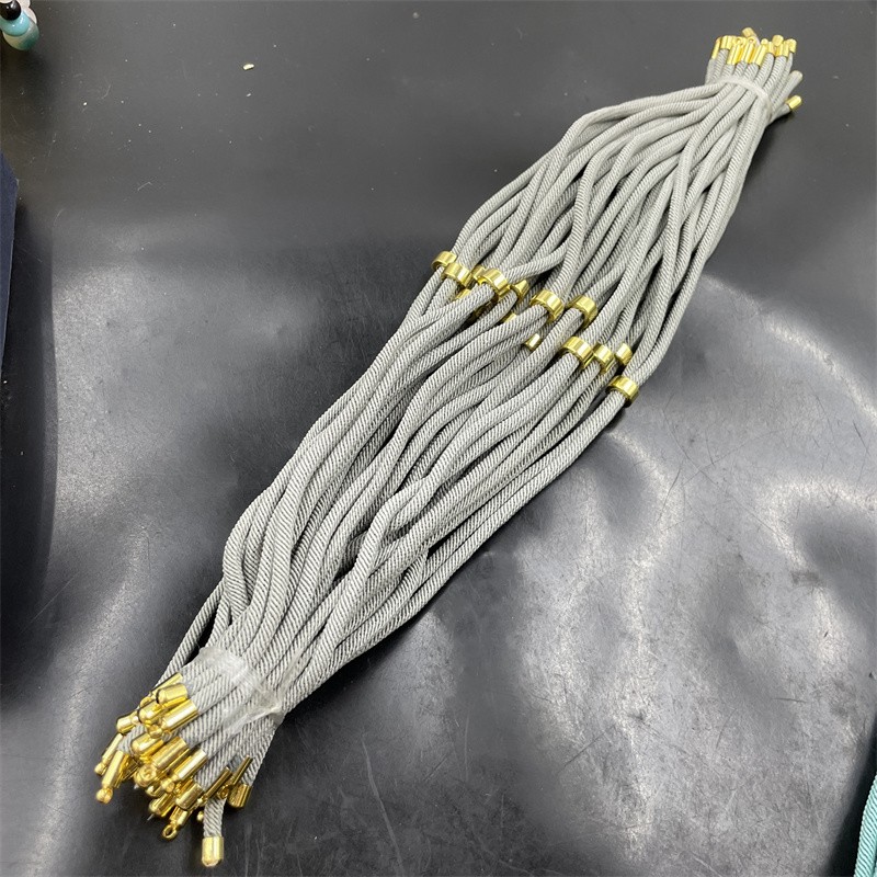 2026四海玉器 半成品可伸缩项链绳 横穿天珠挂绳 锁骨链玉绳 转运