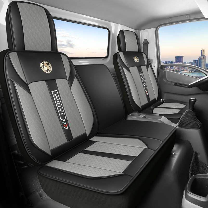 货车四季皮革坐垫唐骏自卸车凯普特四川现代致道500m座套加途t3