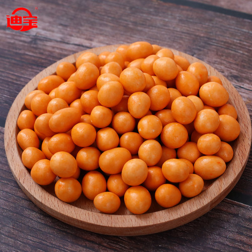 迪宝鱼皮花生500g炒货裹散装休闲