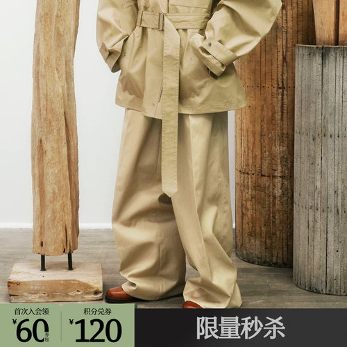 Samuel风格宽松直筒裤