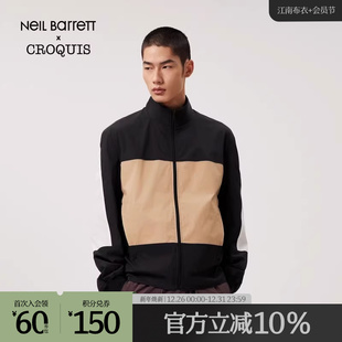 春秋折扣新款 速写男装 Barrett联名 夹克撞色拼接休闲外套 Neil