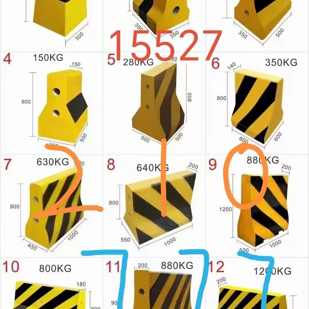 水泥墩防撞墩隔离护栏水马石马路障挡车神器占车位门前禁止停车