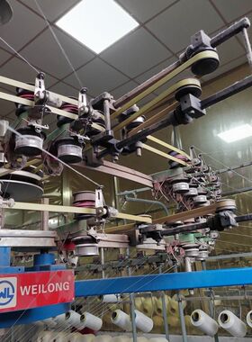 针织大圆机美名格牙带磨砂防滑10TT5同步带聚氨酯输纱器皮带蓝色