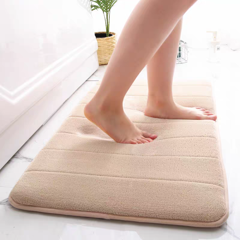 小孩在地上玩的垫子【暴力清仓】加厚地垫记忆海棉外贸浴室吸水防