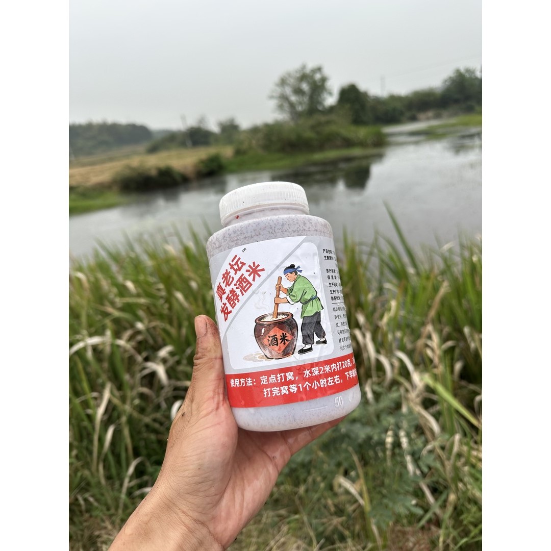 真老坛发酵酒米野钓鲫鱼鲤鱼窝料酒米2025年新品