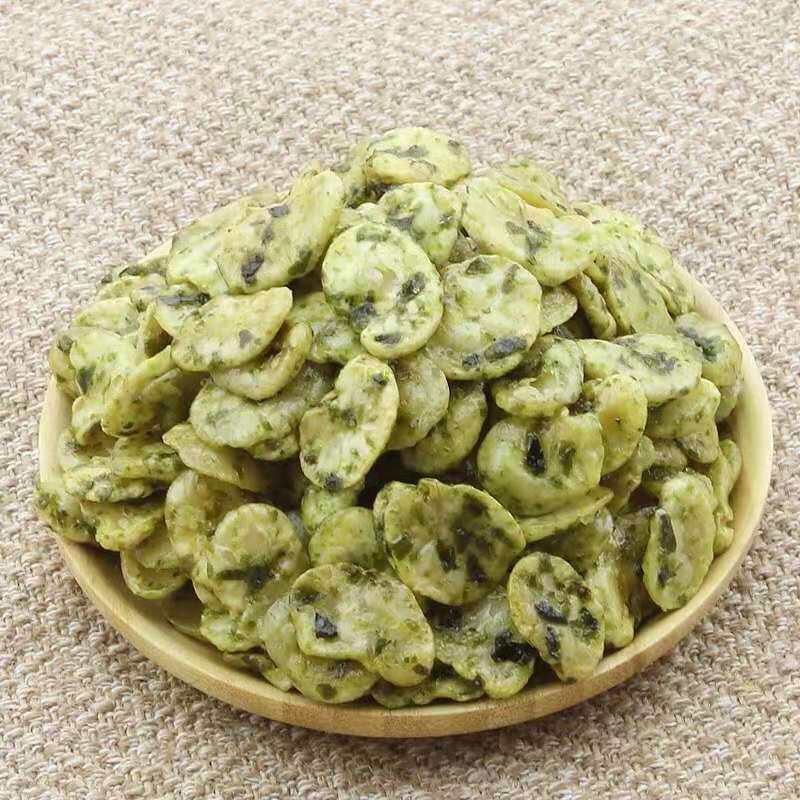 良一海苔味蚕豆瓣200g/500g/1000g休闲零食酥脆坚果炒货小包装