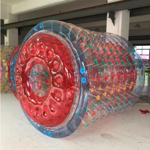 厂家直销特厚成人户外水上滚筒球加厚儿童水上乐园步行球充气玩具